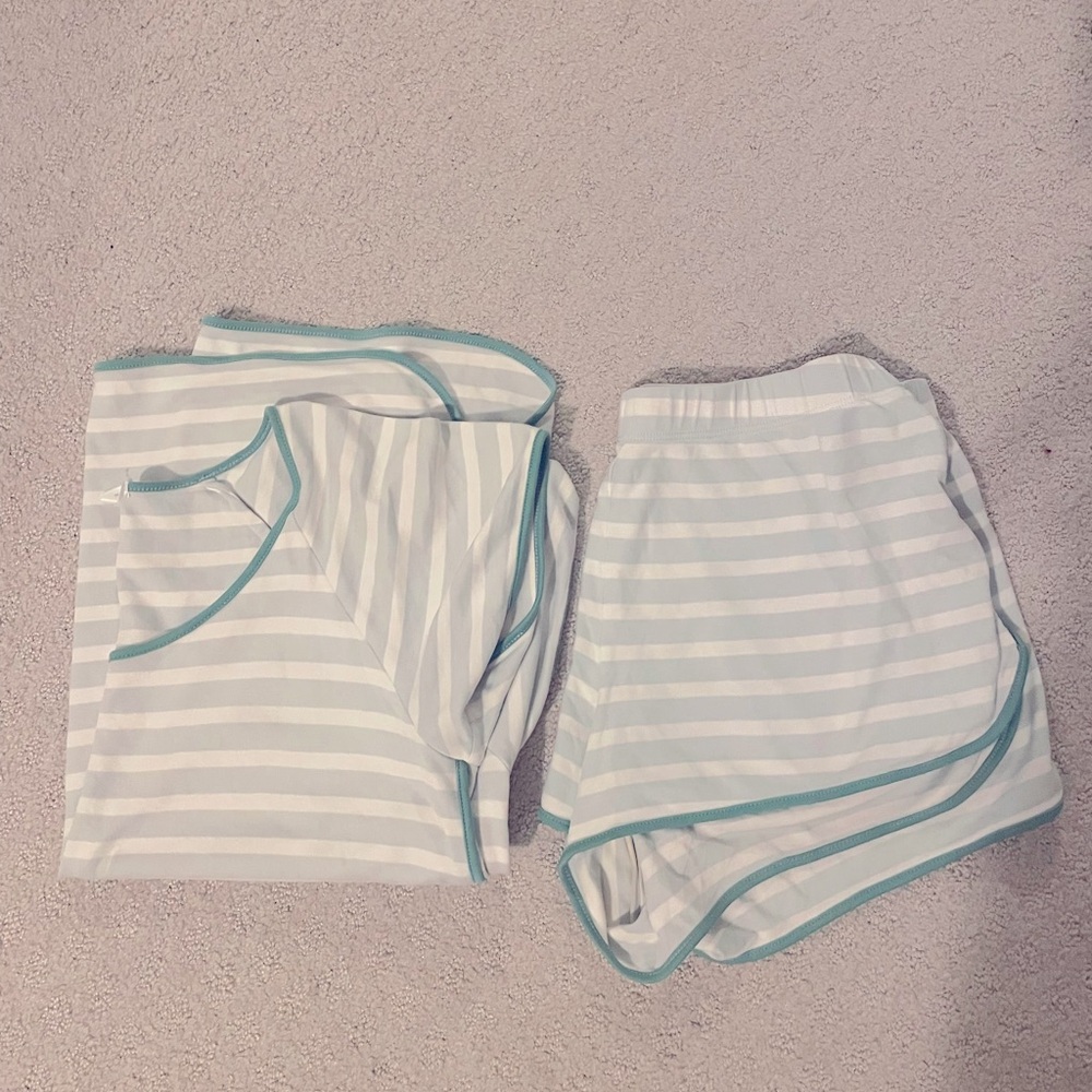 LAKE Pajamas Pima Shorts Set